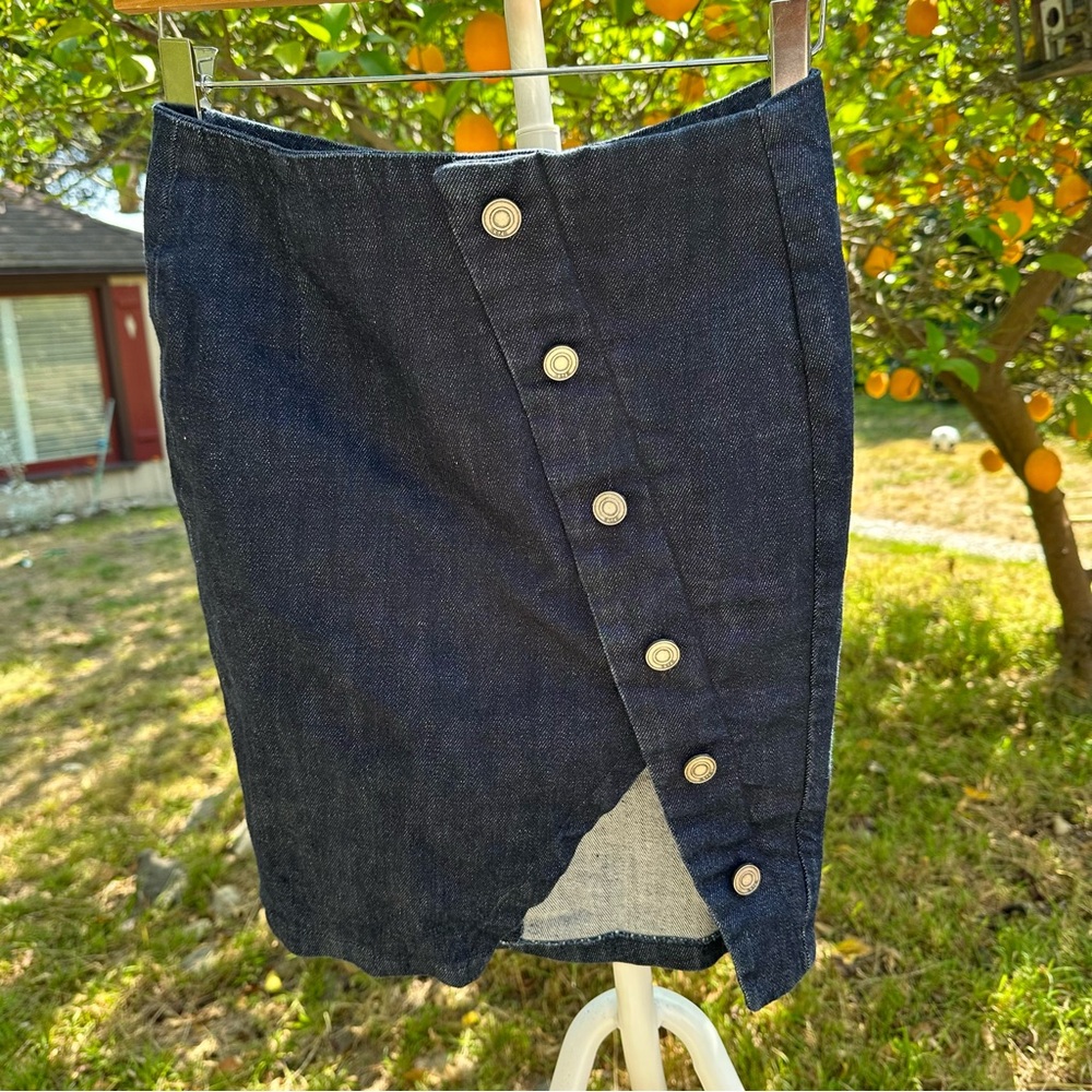 RtA Jeans Jolene Denim Mini Skirt